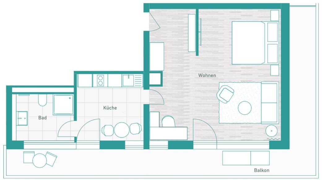 Livingroom Mathildenhoehe Darmstadt Dış mekan fotoğraf